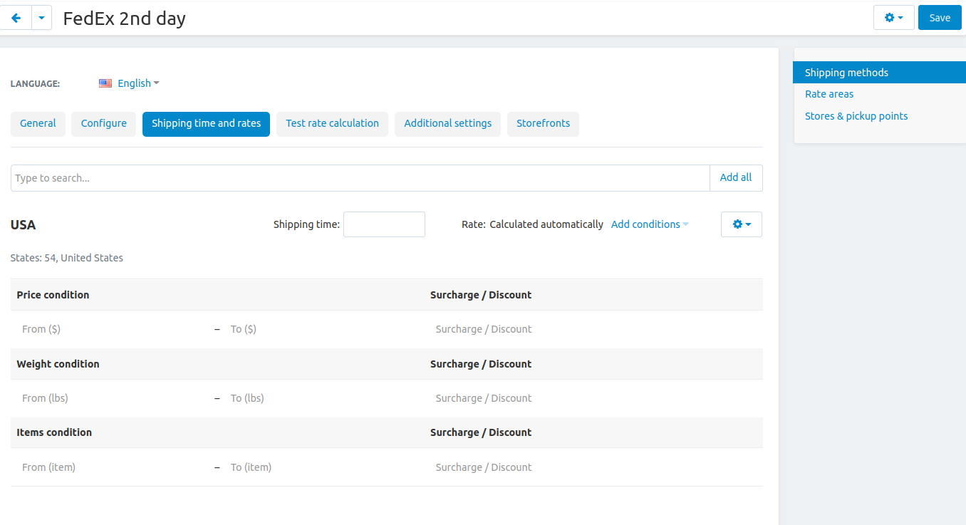 Additional shipping charges for real-time shipping methods in CS-Cart and Multi-Vendor.